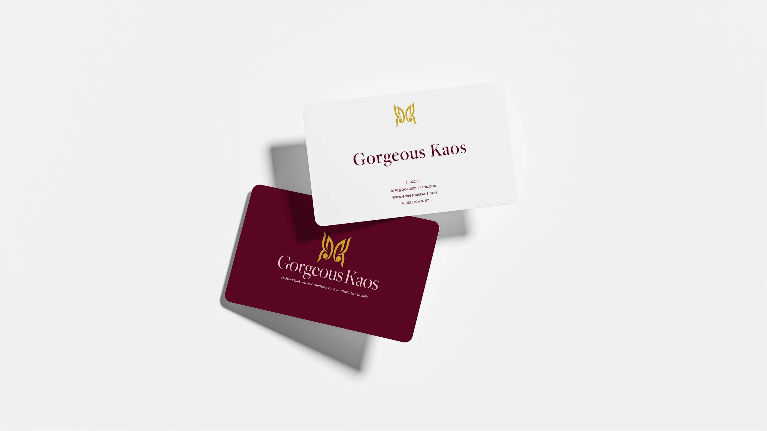 Gorgeous Kaos brand identity 1